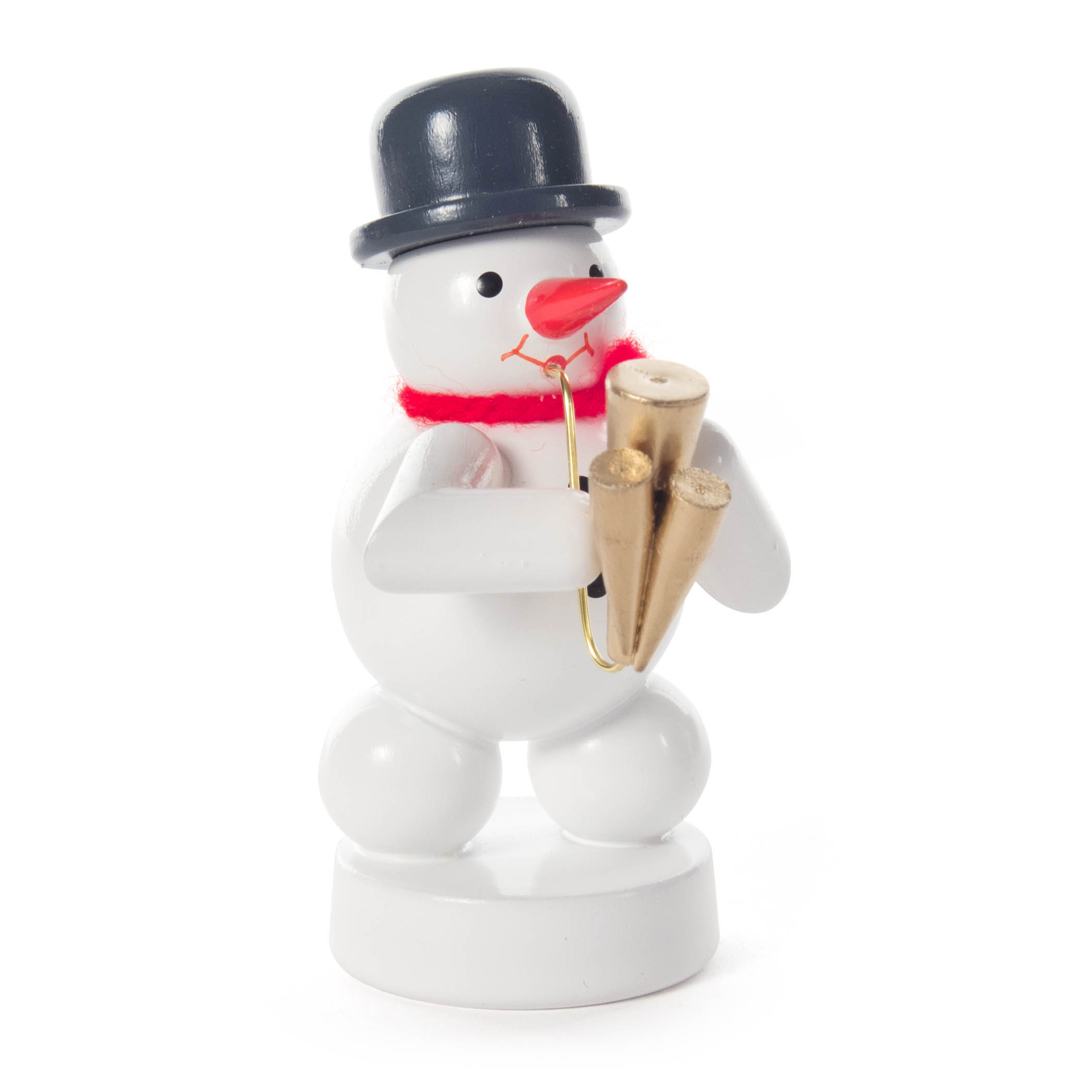 Schneemann mit Schalmei