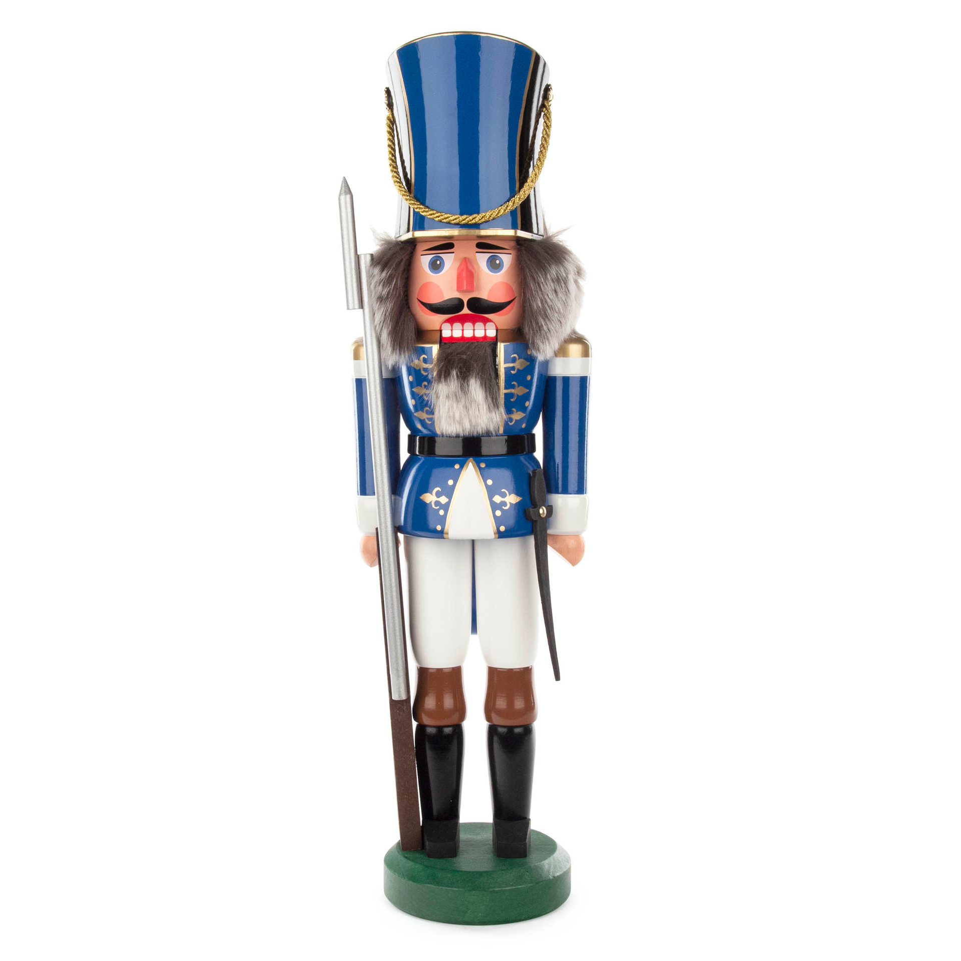 Nussknacker Soldat blau, 45cm