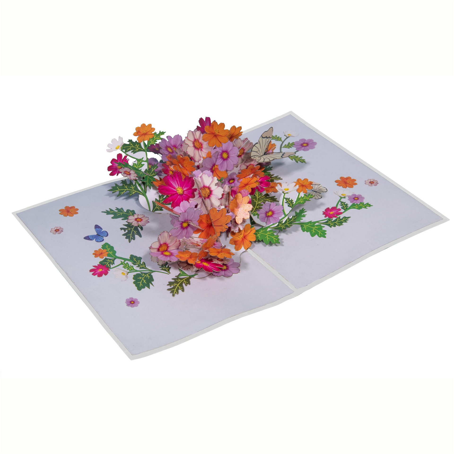 3D-Karte Flowers