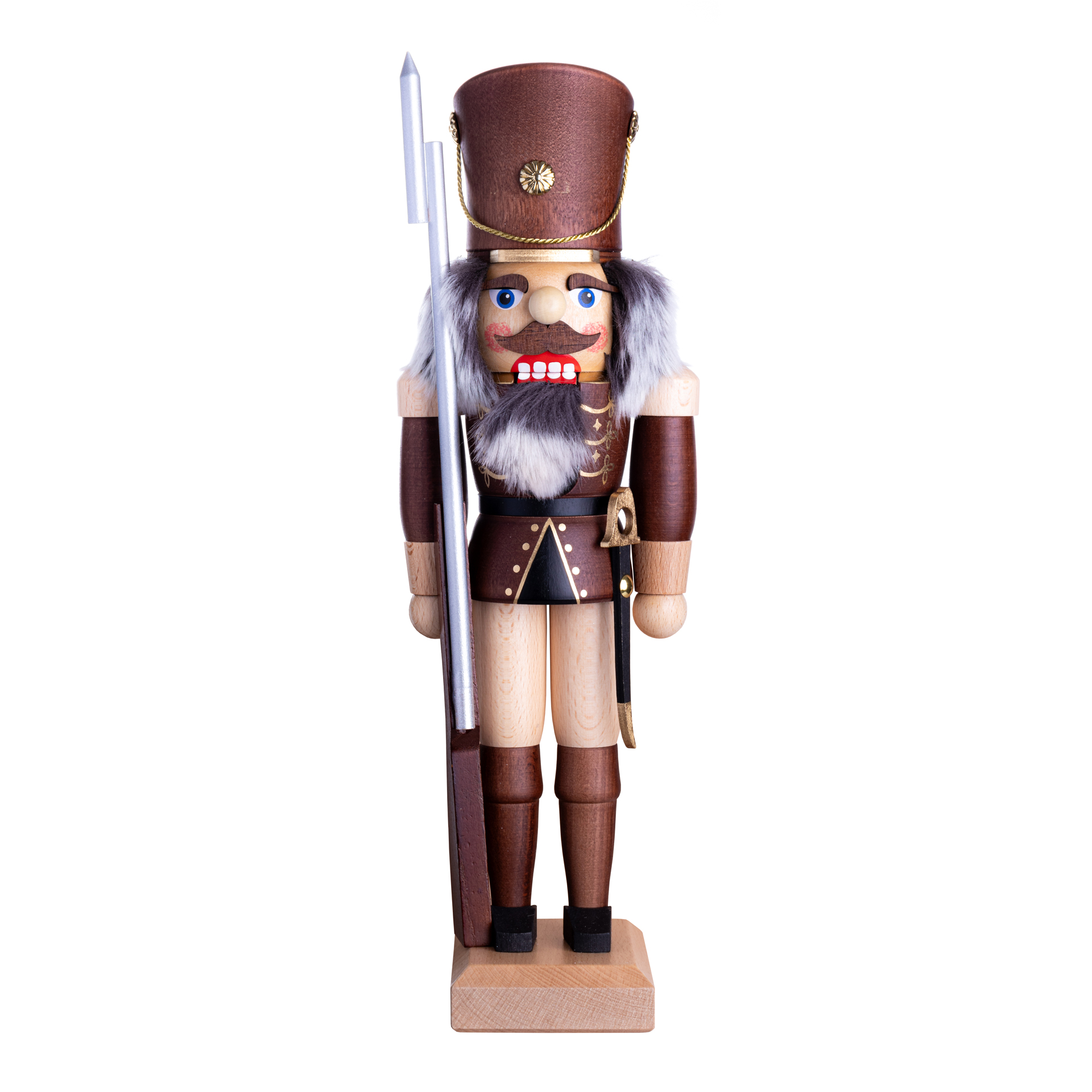 Nussknacker Soldat braun, 38cm