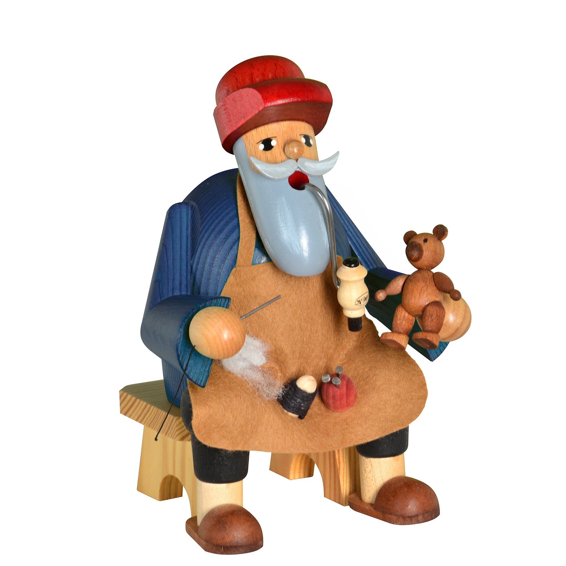 Rauchfigur Teddymacher 