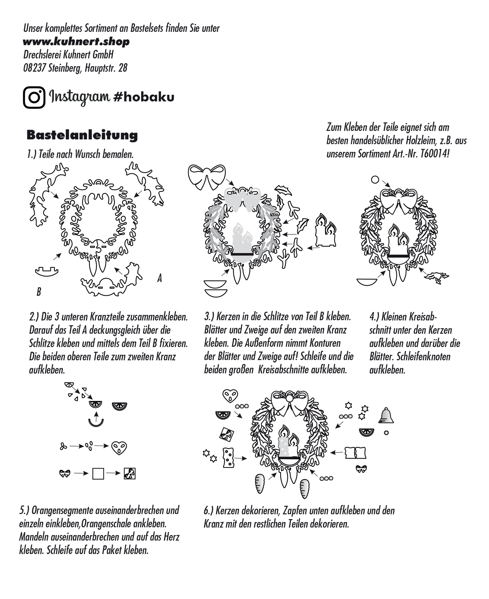 Bastelset Türkranz