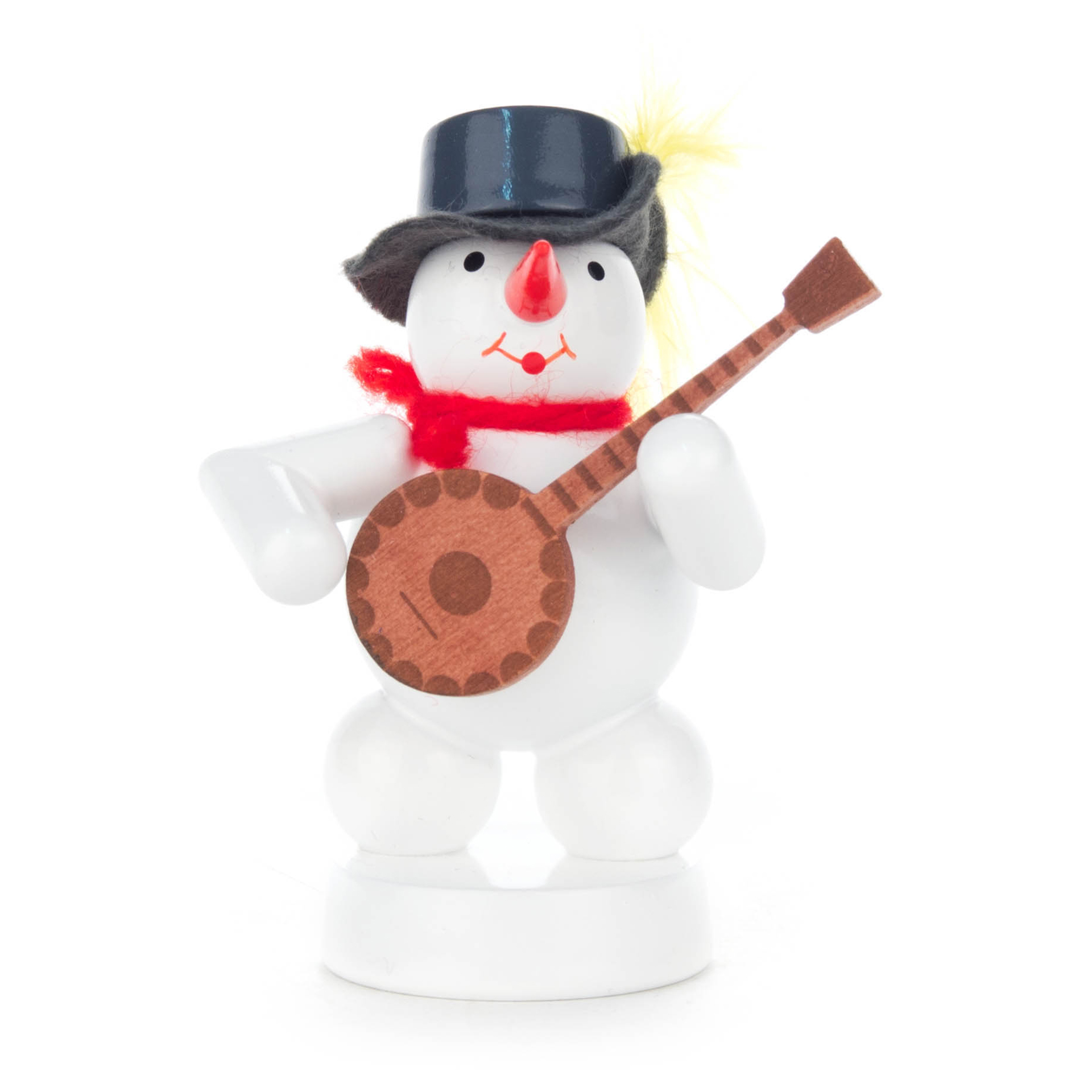 Schneemann mit Banjo