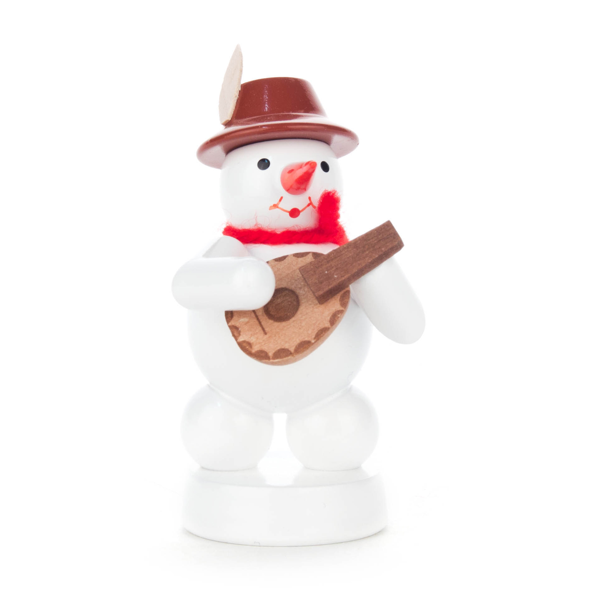 Schneemann mit Mandoline