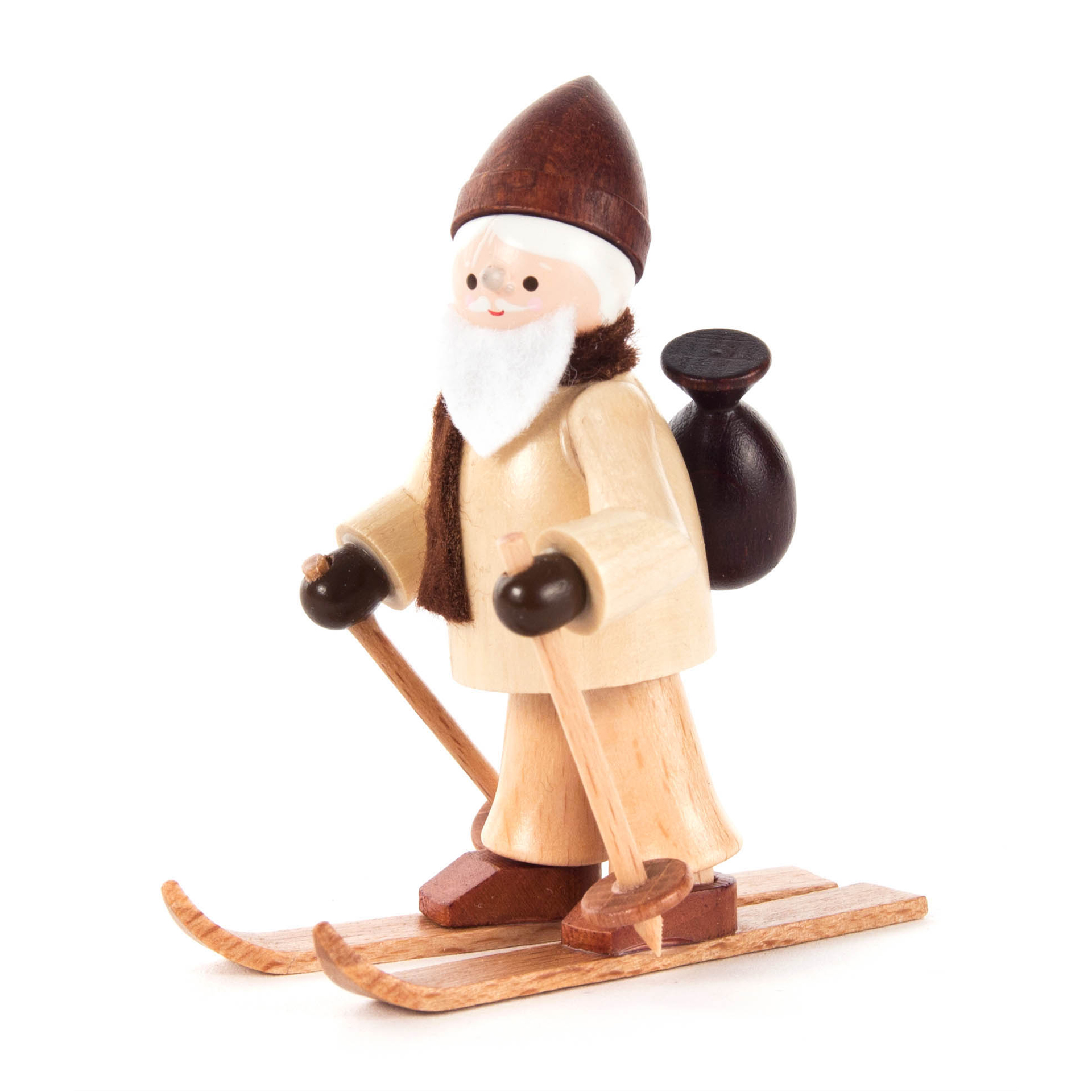 Nikolaus auf Ski 