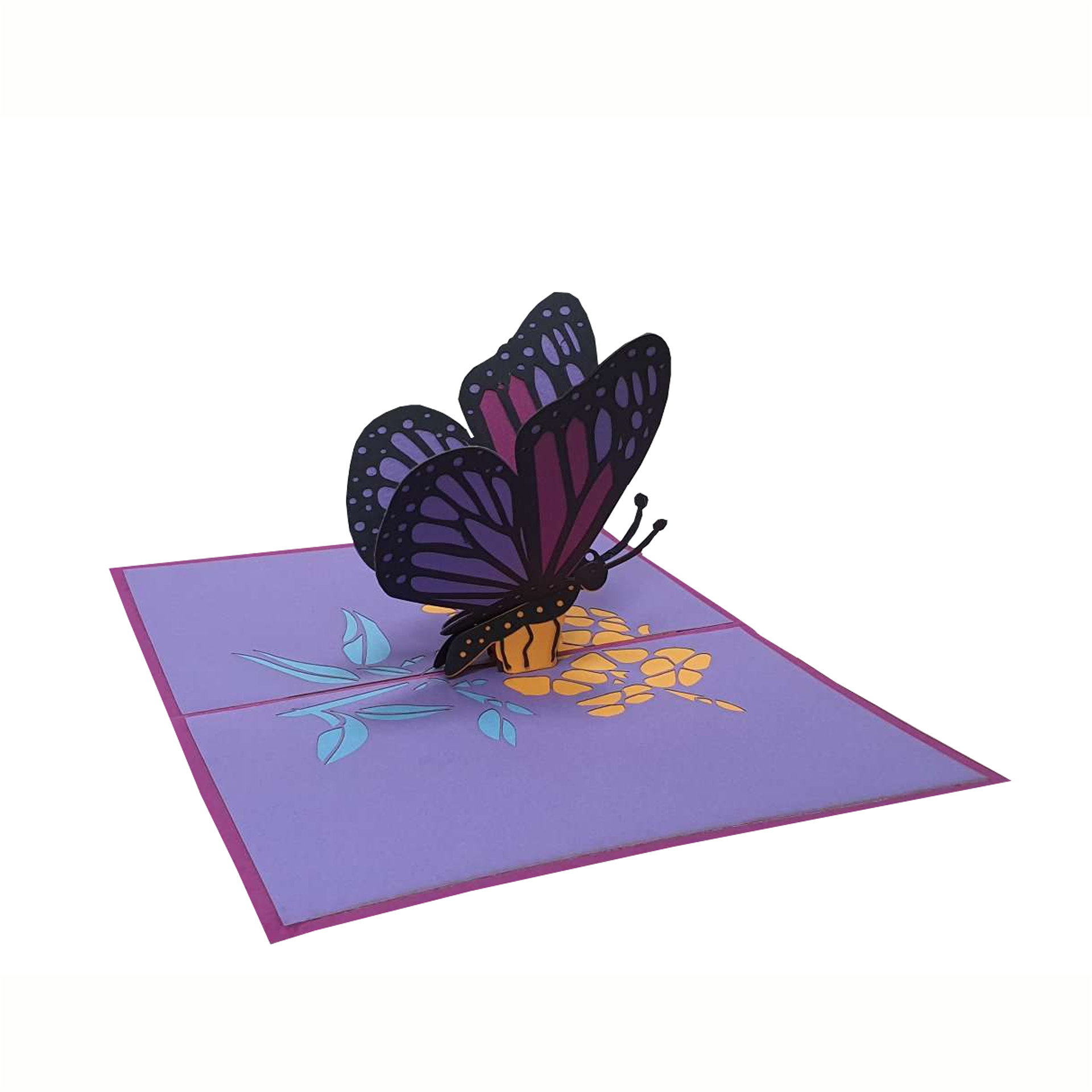 3D-Karte Schmetterling